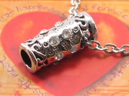 SN076 CRYSTAL Silver Pendant Necklace Best Gift Idea