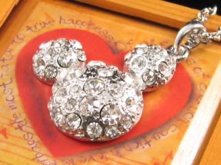 SN118 Elegant Crystal Silver Pendant Necklace Best Gift Idea