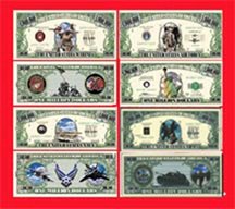 NMS105 $210.00 MILITARY BILLS SPECIAL!
