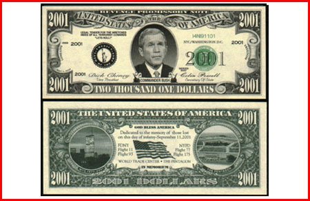 AR103 100 BUSH 2001 REVENGE NOTE
