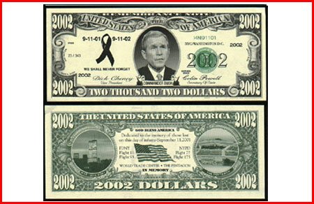 AR112 100 2002 Bush Remembrance Note!