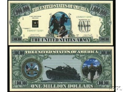 NM001 100 US ARMY COMMEMORATIVE BILL