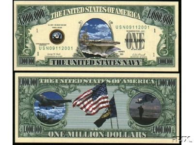 NM002 100 US NAVY COMMEMORATIVE BILL