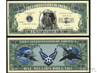NM004 100 US AIR FORCE COMMEMORATIVE BILL
