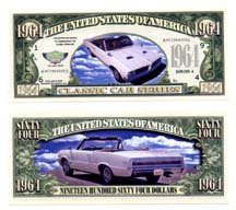 NM025 100 1964 PONTIAC GTO BILL