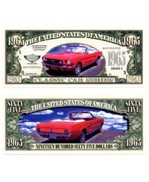 NM026 100 1965 MUSTANG CONVERTIBLE BILL