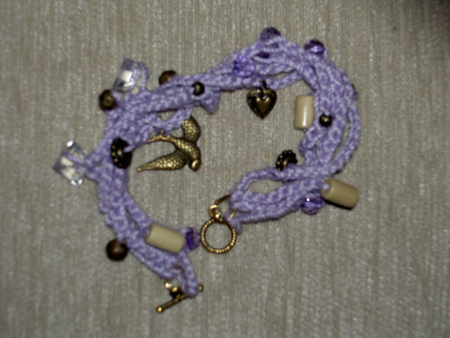Violet Bracelet Crochet
