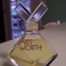 Vintage Worth Miss Worth Pure Parfum-1.0- fl. oz