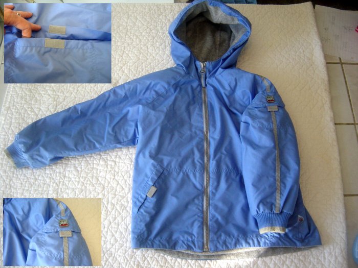 Spring/Fall Zero Posur girls Jacket with 4 Velcro Pockets 6X