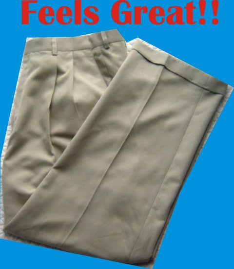 Haggar Collection Mens 38 x 29 Pants Slacks Trousers NICE!