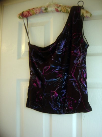 dELiA esque splash art 80's Misses Juniors Summer Sz M
