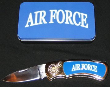 Air Force Knife in Metal Tin