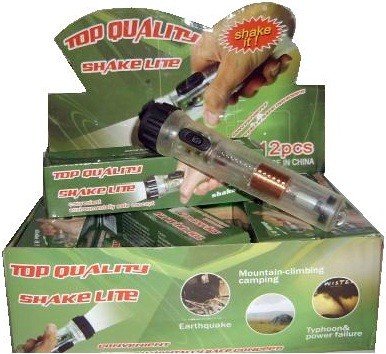 As Seen on TV - 7" Shake Flashlight