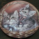 Andrew & Abby Cat Plate by The Bradford Exchange