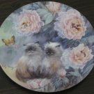 Blossoming Adventure Cat Plate by The Bradford Exchange Blossoming Adventure Cat Plate by The Bradford Exchange