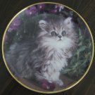 Purrfection Cat Plate by The Franklin Mint Purrfection Cat Plate by The Franklin Mint