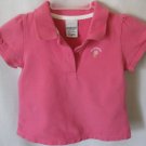 Girl's Pink Oshkosh Shirt - Size 24 months