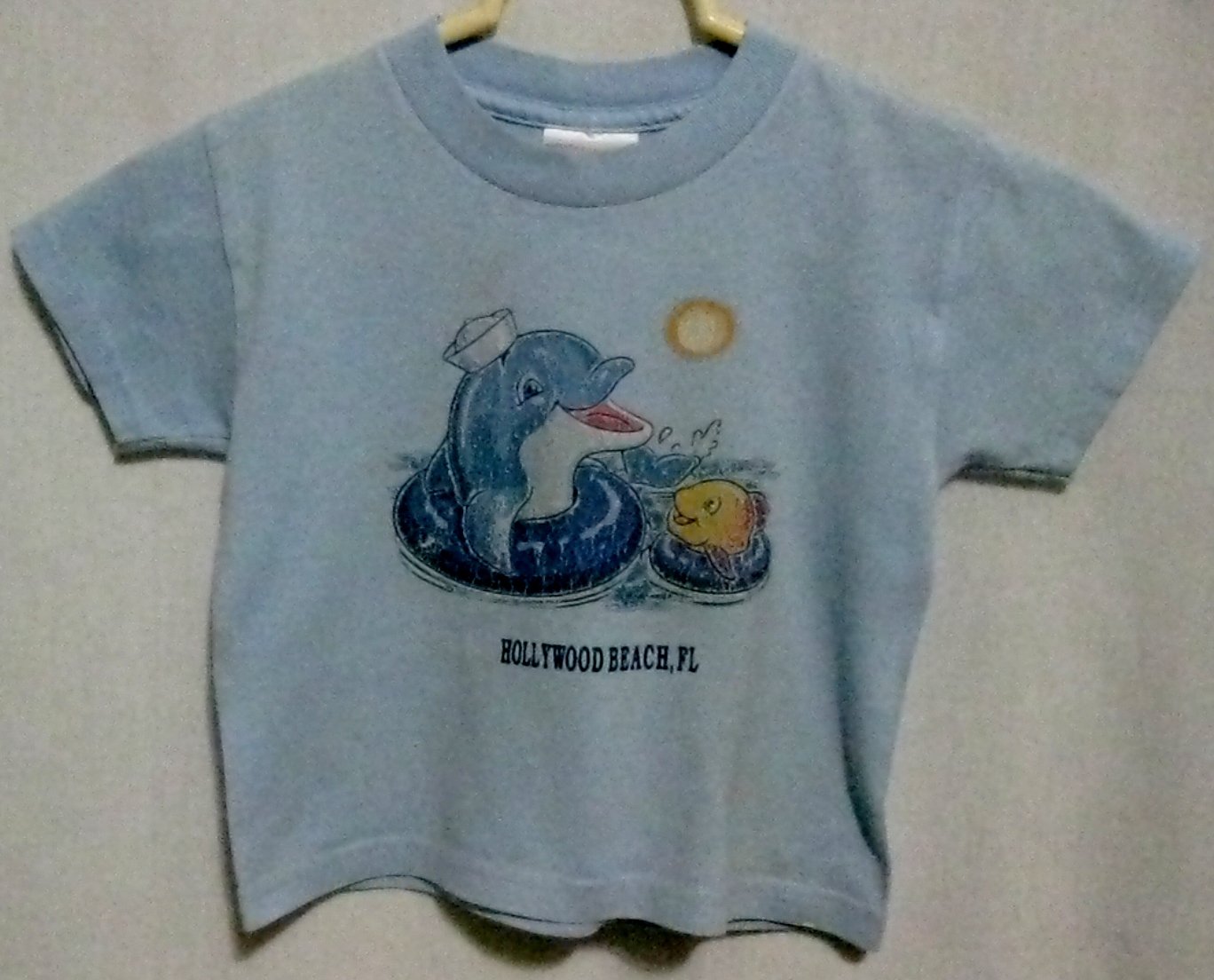 Unisex Dolphin Tee - Size 2-4T