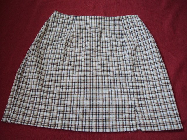 My Michelle Girls Plaid Pencil Skirt