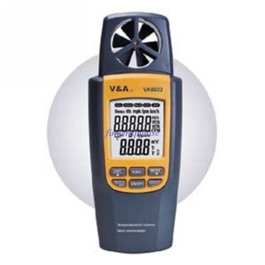Temperature Air volume Vane anemometer VA8022