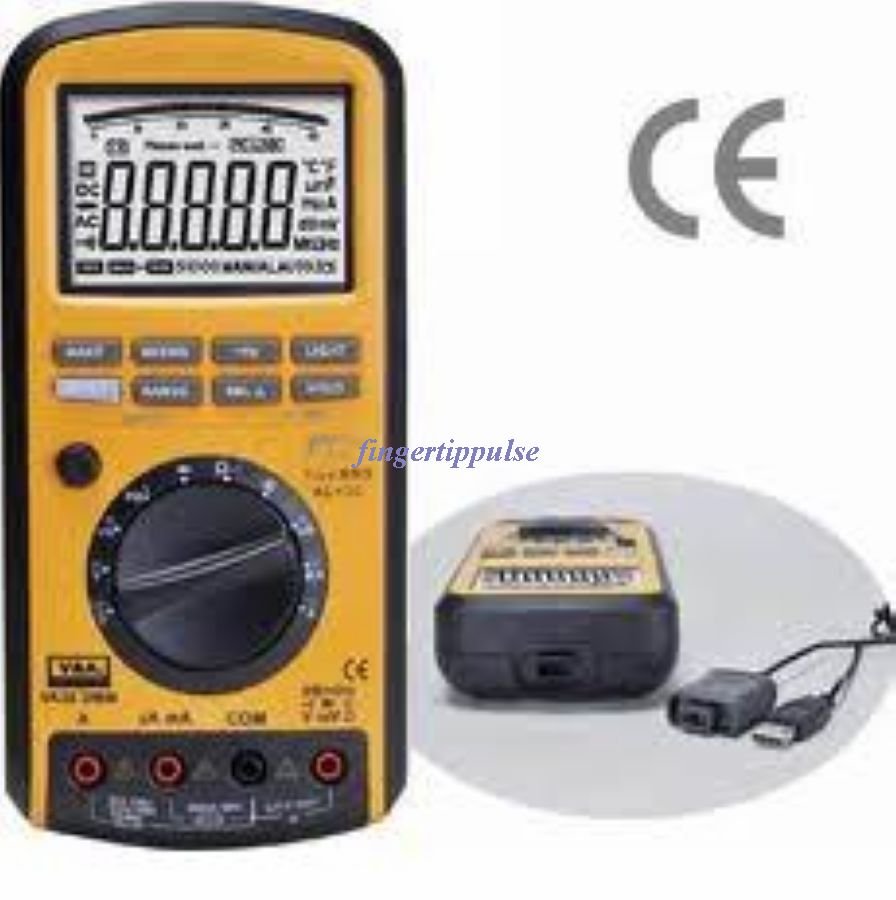 Diode Multimeter USB VA38 50K Counts DC AC Ω μF MHz KH