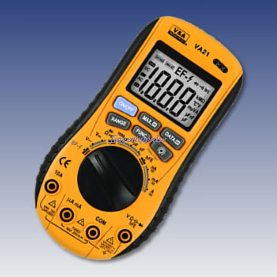 2in1 Multimeter misplug Alarm No-Cont VoltDetector VA21
