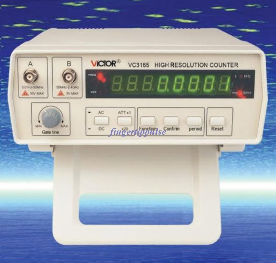 Precision Frequency Counter Meter Recorder VC3165