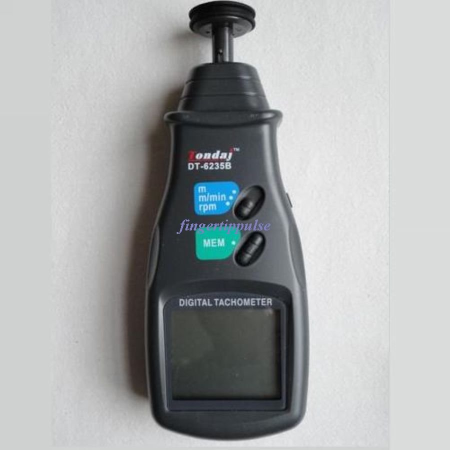 Digital Photo Contact Tachometer metric system DT6235B