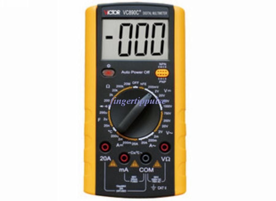 Streamlined VICTOR VC890C+ 3 1/2 Digital Hand-hold Multimeter