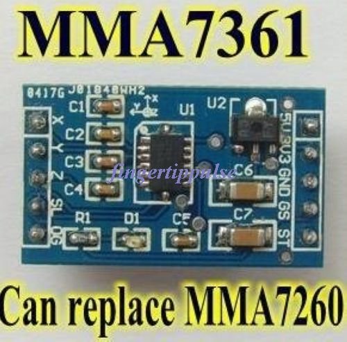 2pcs Arduino MMA7361 ( replace MMA7260 ) Accelerometer Sensor Module