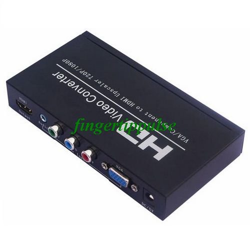 VGA + Component to HDMI Converter with scale function