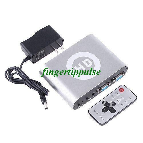 1080P YPbPr Component Video to VGA Remoter AV Converter