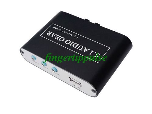 5.1 AC3 DTS Audio Gear Digital Sound Decoder SPDIF PS3