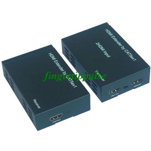 2x1 HDMI Extender By 1 LAN RJ45 Cat5E Cat6 50M 1080P
