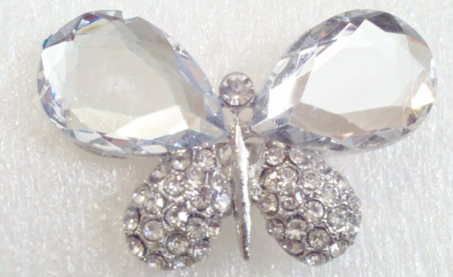 Crystal Butterfly Ring