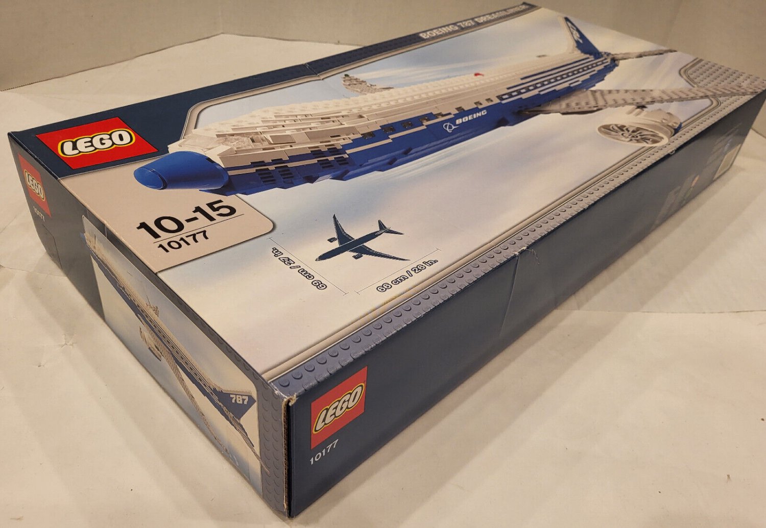 Lego Sculptures Set Boeing Dreamliner New In Box Sealed Nib