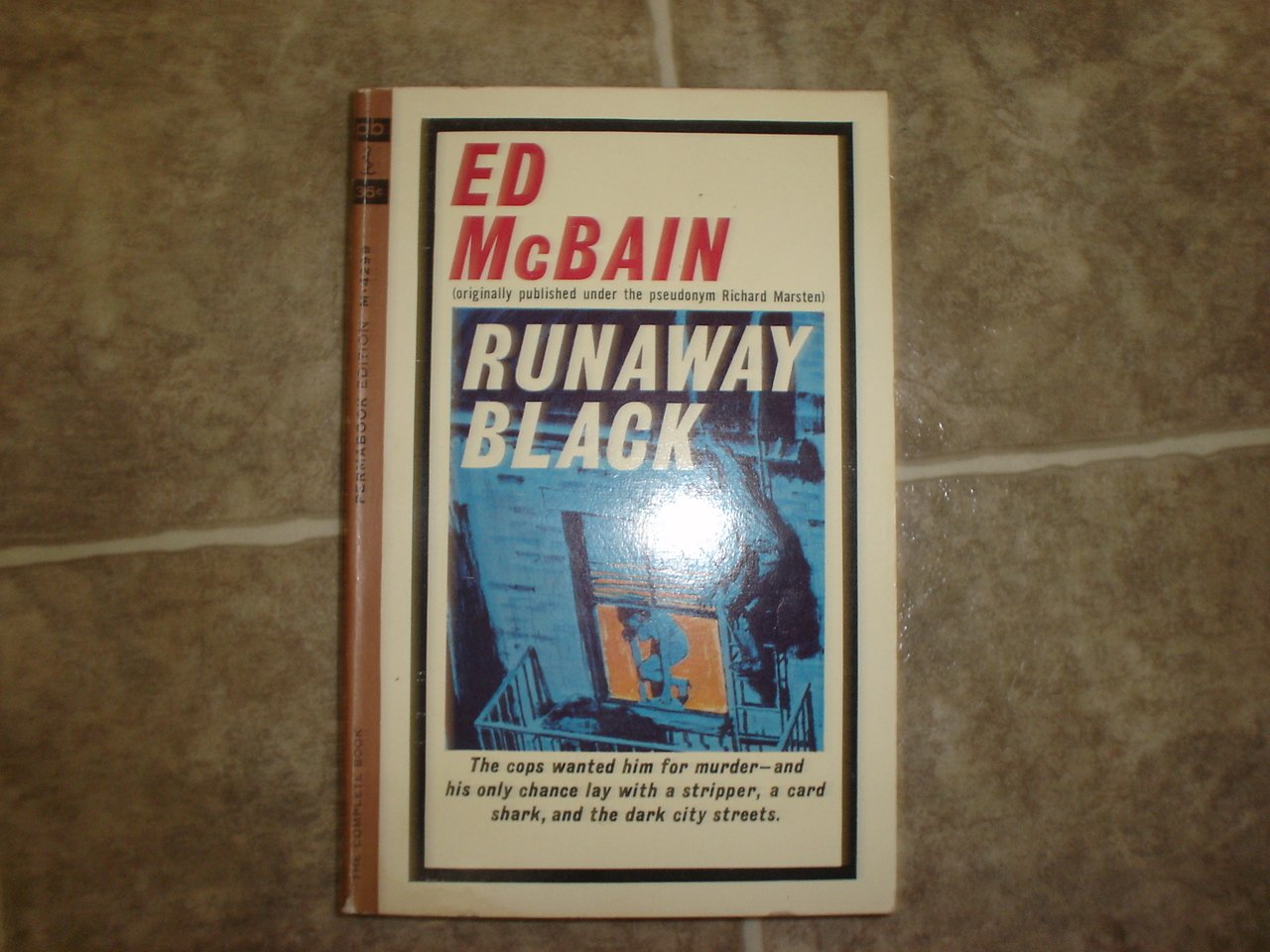 Ed McBain "Runaway Black" 1964 vintage pulp hardboiled