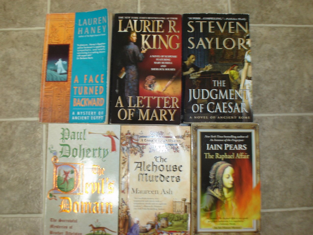 Make Your Own Historical Mystery sampler lot of 5 pb books