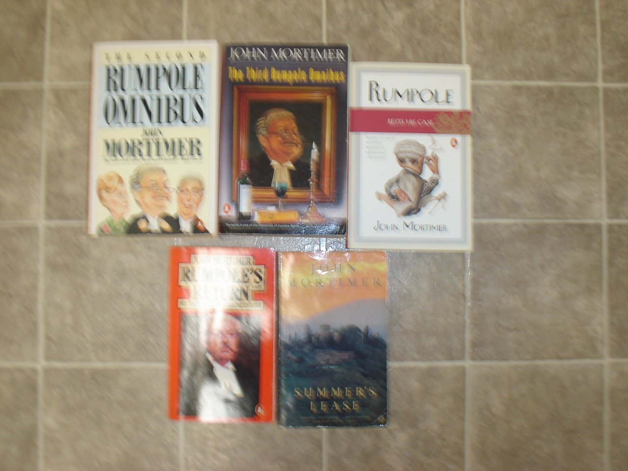 John Mortimer lot of 6 pb mystery books British Rumpole