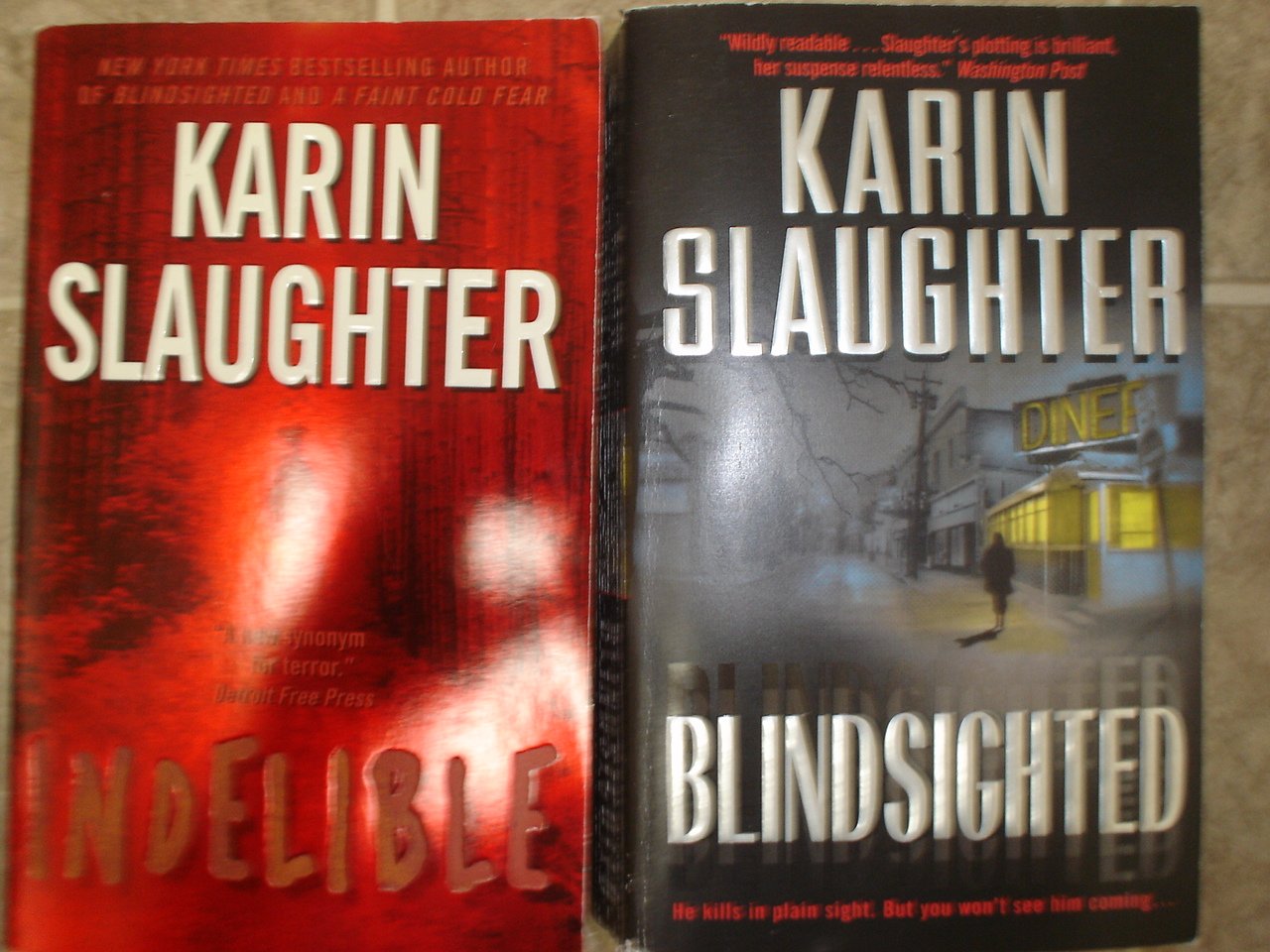 Karin Slaughter lot of 4 pb hc suspense thriller books