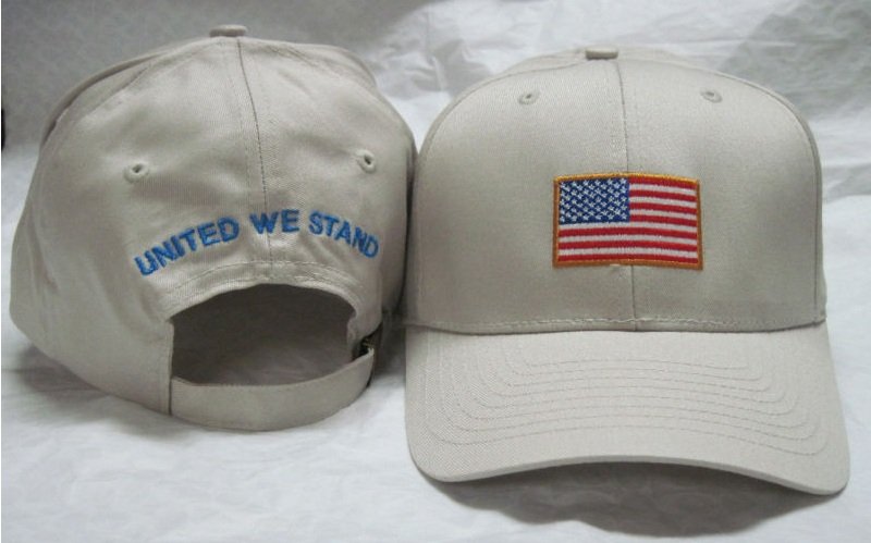 NEW 1 DOZEN USA AMERICAN FLAG MEN WOMEN BASEBALL CAP, ONE SIZE