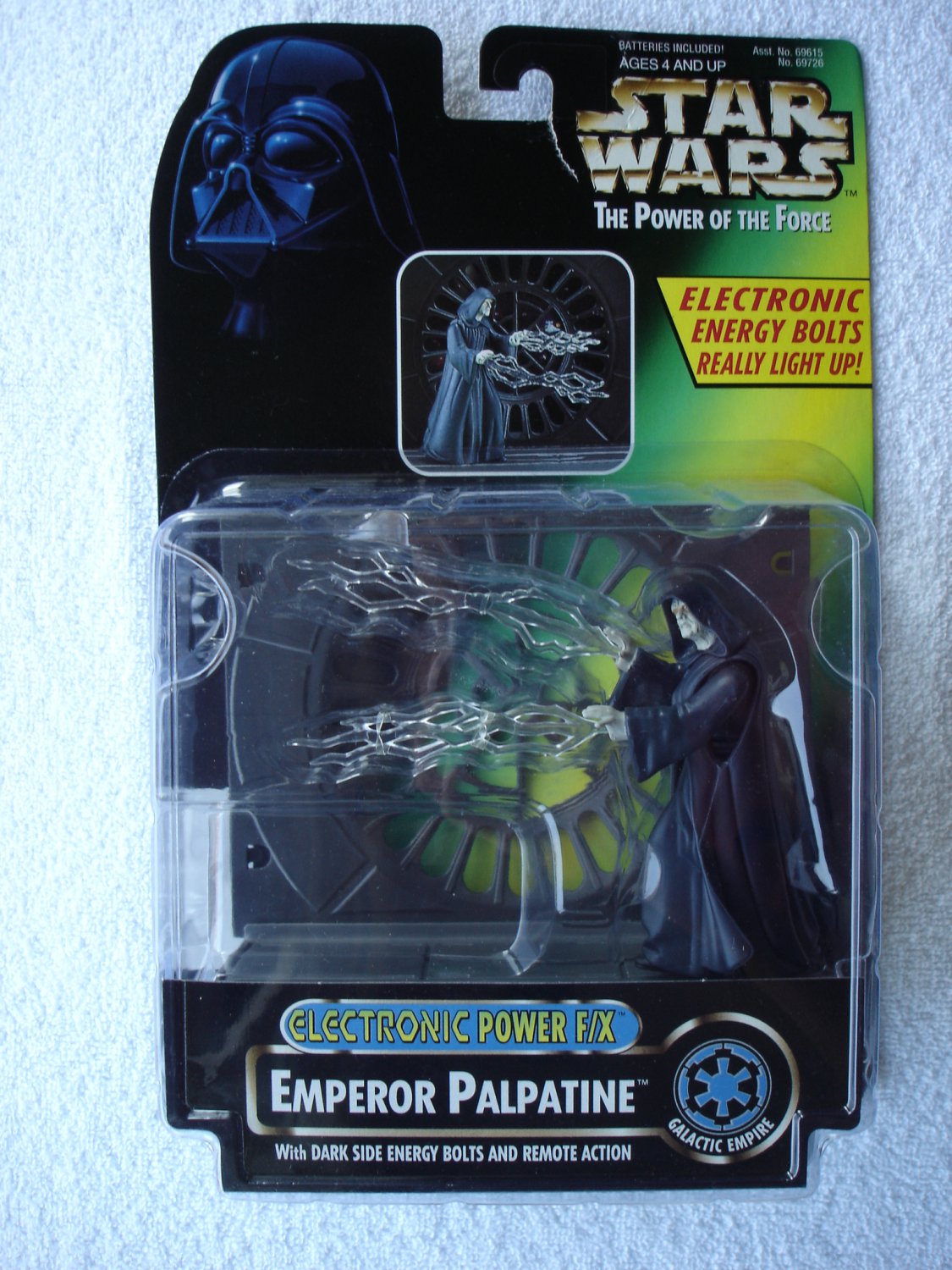Star Wars POTF Electronic Power F/X Emperor Palpatine