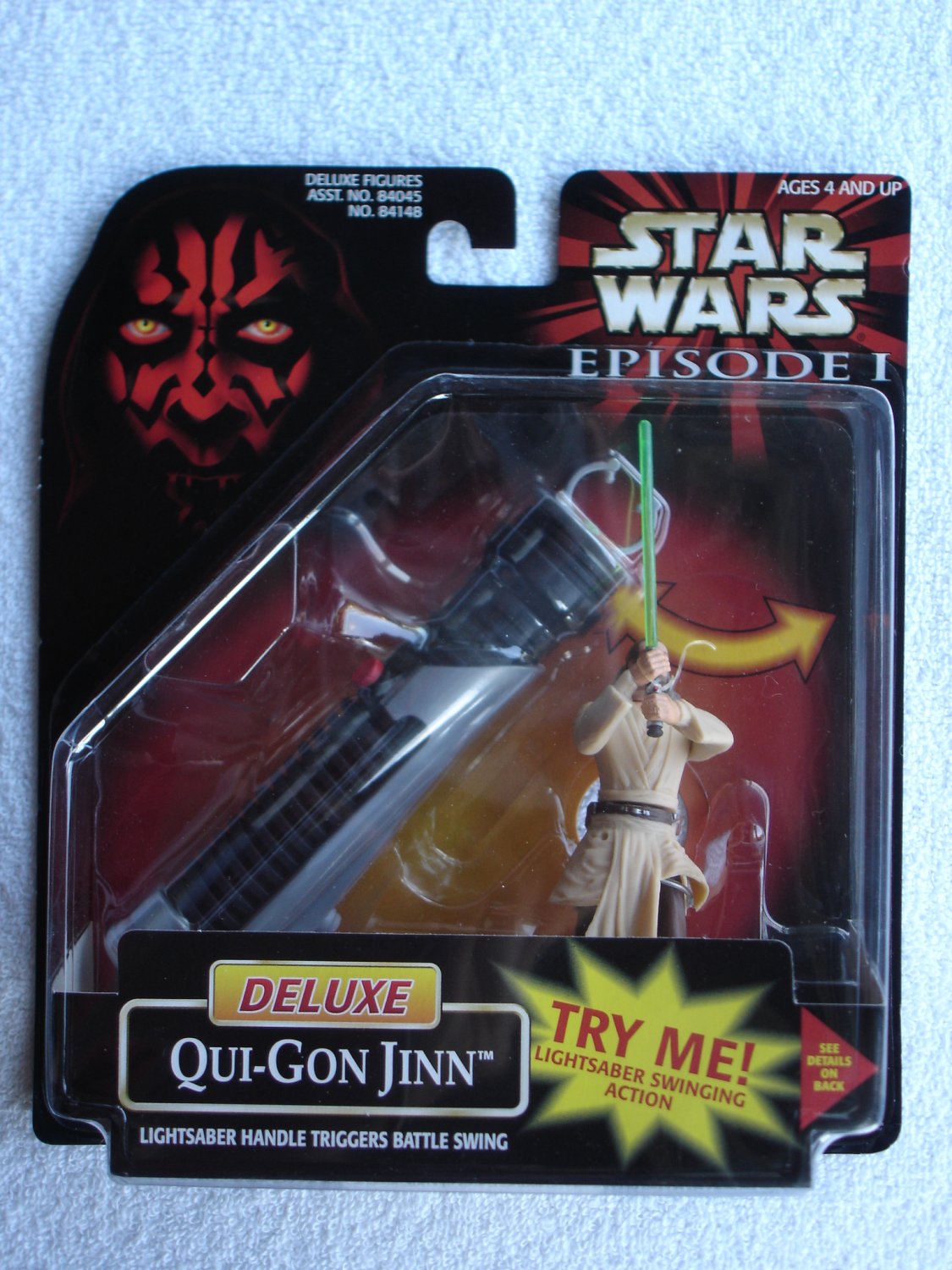 Star Wars TPM Deluxe Qui-Gon Jinn