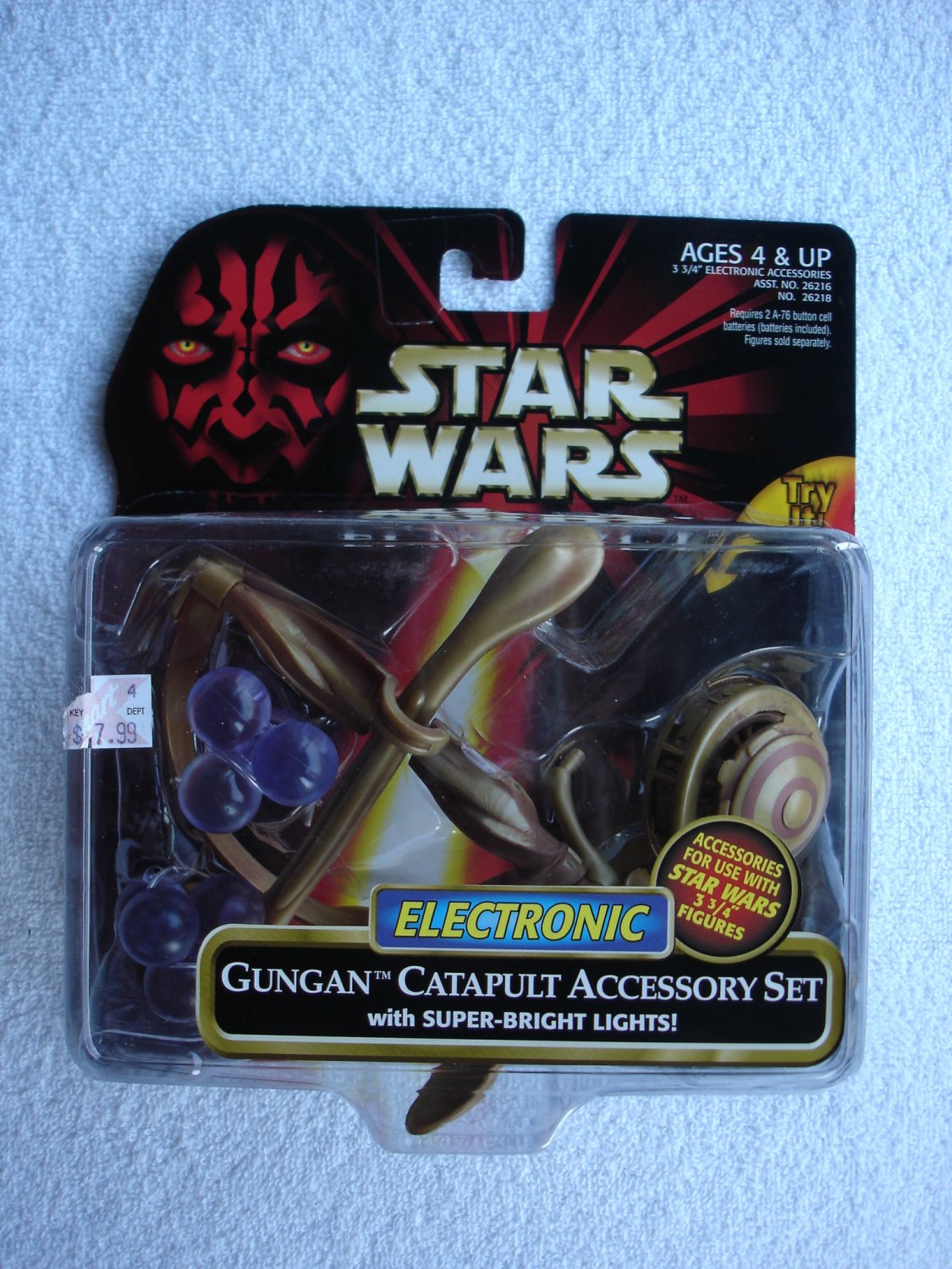 Star Wars TPM Electronic Gungan Catapult Accessory Set