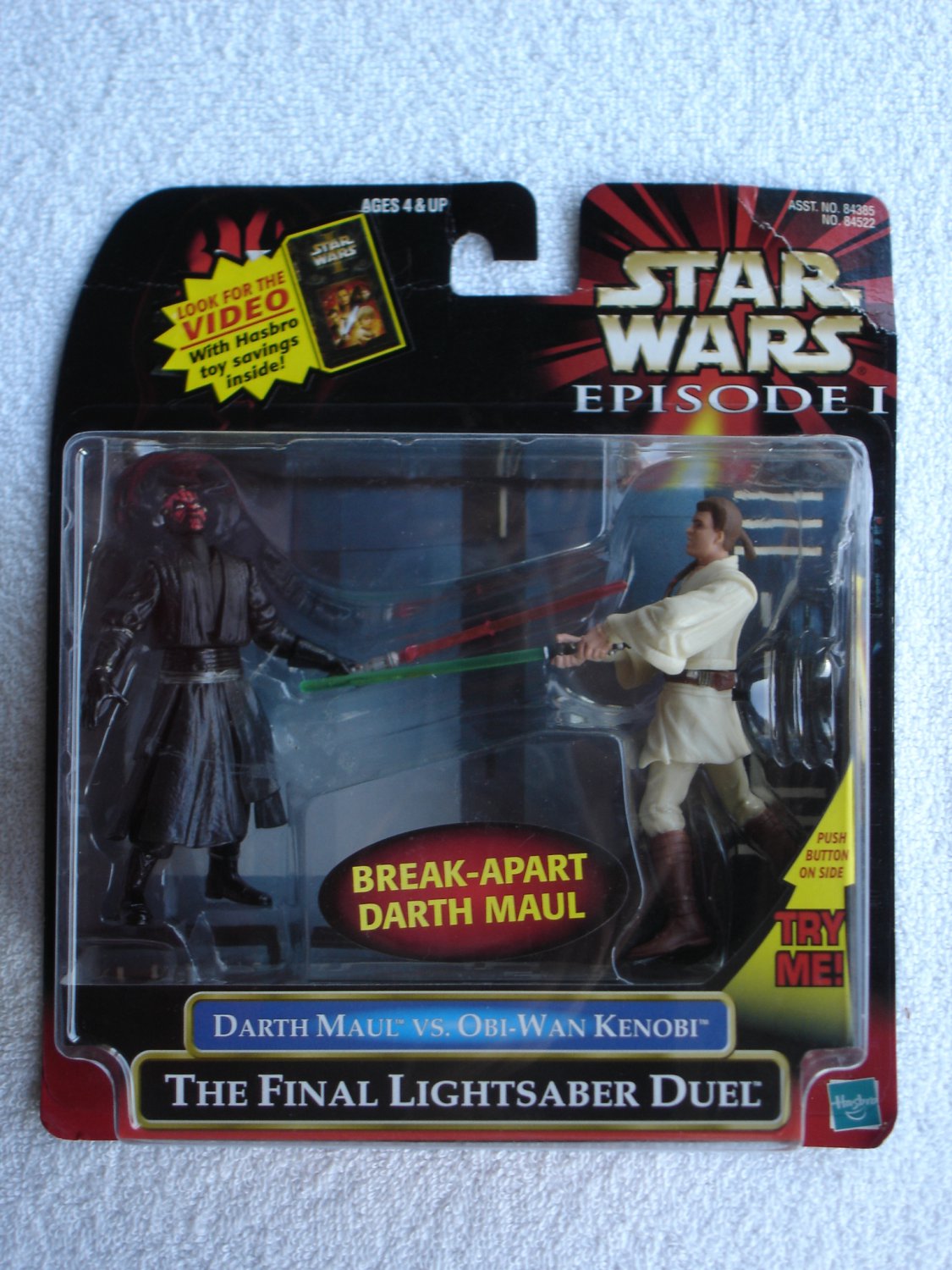 Star Wars TPM Deluxe Darth Maul vs. Obi-Wan Kenobi