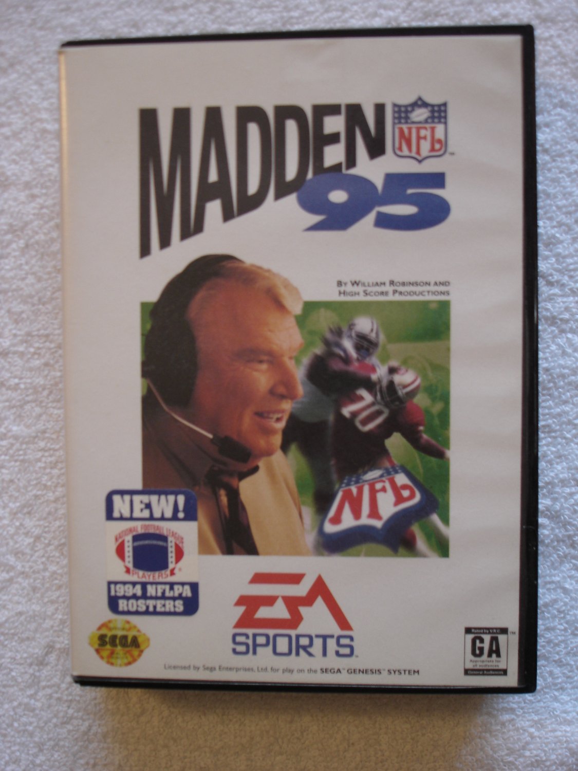 Sega Genesis Madden 95