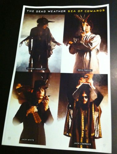 The Dead Weather Sea of Cowards Rare Promo Poster