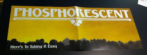 Phosphorescent Rare Promo Poster