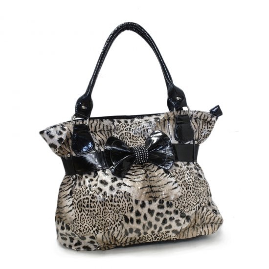 Leopard Print Handbag