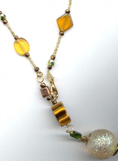 inv - Fashion designer jewelry - One of a kind designer necklace - Lucine Designs - NEW